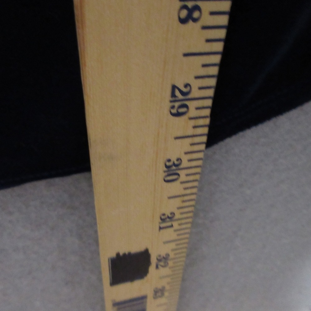 Lauren Ralph Lauren Top 3X Blue Velvet Ruffle Tie Neck Holiday Boho Old Money - Picture 8 of 9